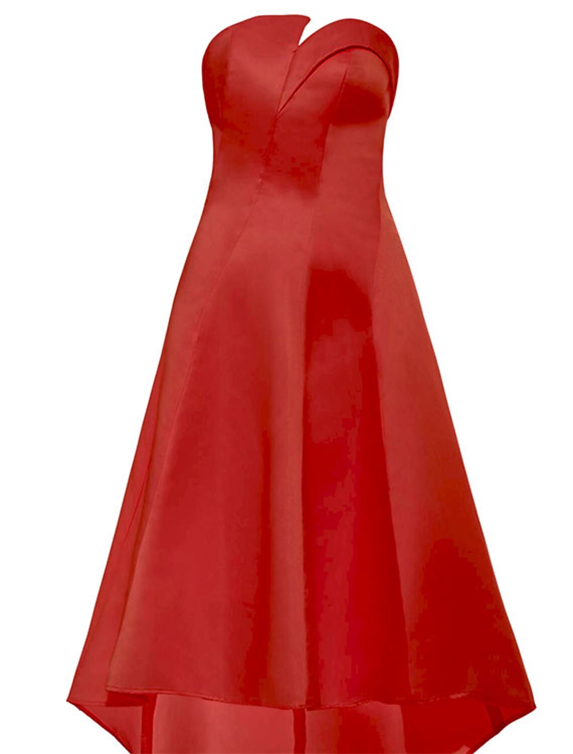 A-Line Cocktail Dresses Minimalist Dress Homecoming Tea Length Sleeveless Strapless Satin with Sleek