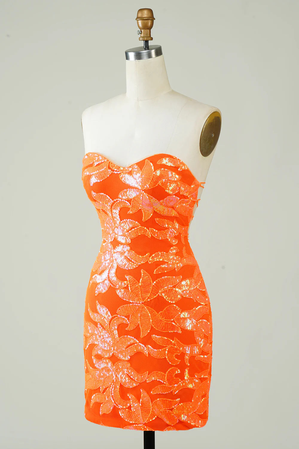 Strapless Tight Homecoming Dress